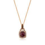 Le Vian Chocolatier® Raspberry Rhodolite® Pendant