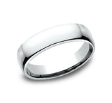 Plain White Gold Polished Band