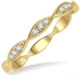 Wavy Diamond Band