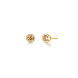 Lafonn November Bezel Birthstone Earrings