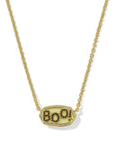 Kendra Scott Elisa Gold Boo Short Pendant Necklace