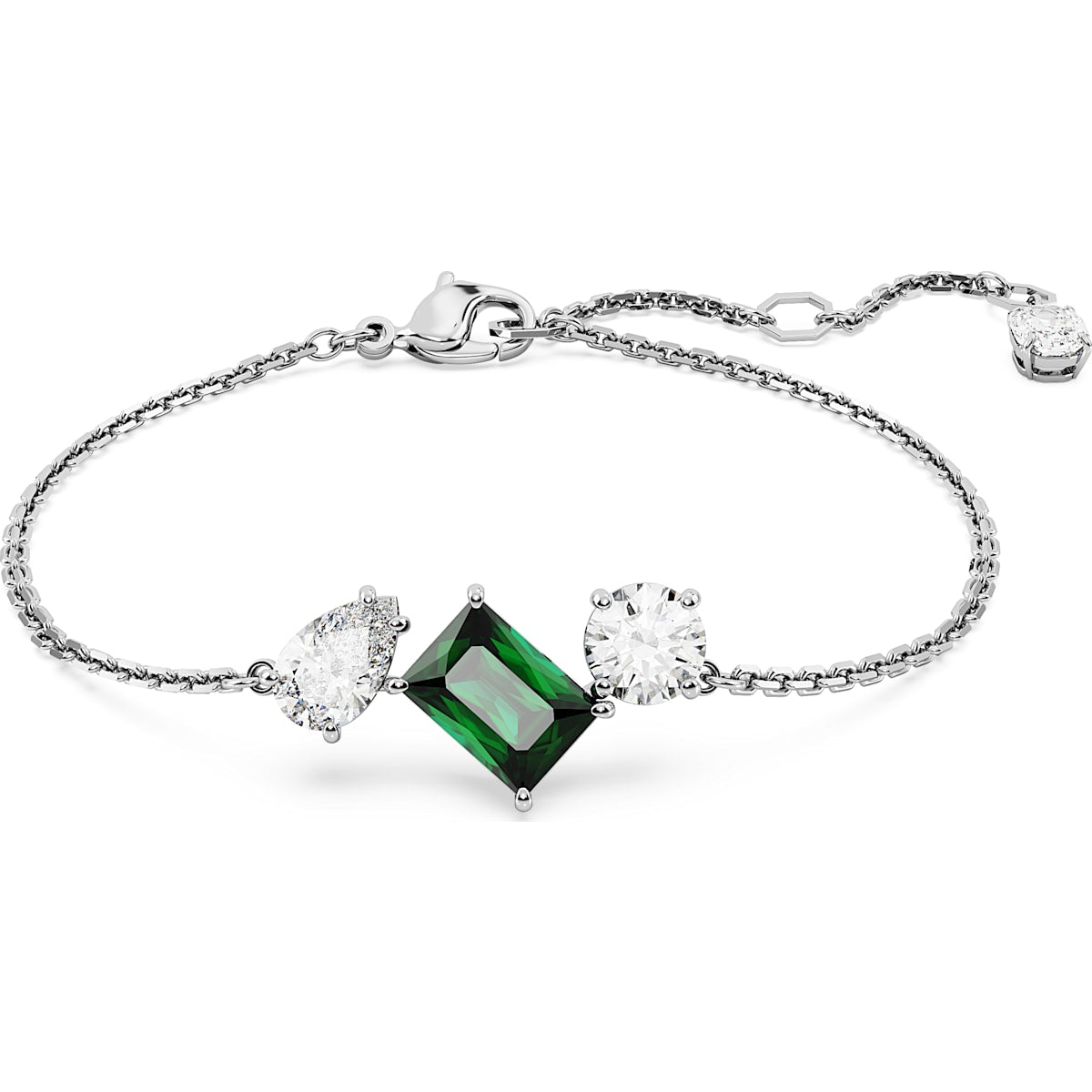 Swarovski Mesmera bracelet, Mixed cuts, Green
