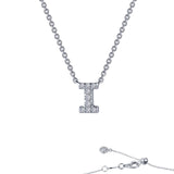 Lafonn Letter "I" Initial Necklace