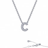 Lafonn Letter C Initial Necklace