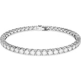 Swarovski Thin Matrix Tennis Bracelet,  XL