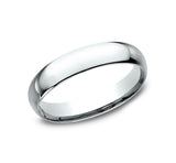 Plain White Gold Polished Band