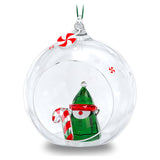 Swarovski Holiday Cheers Santa’s Elf Ball Ornament
