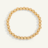 Dee Berkley 14kt Gold Filled Shine Bright Bead Bracelet - 6MM