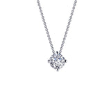 Lafonn 1.50ctw Round Solitaire Necklace