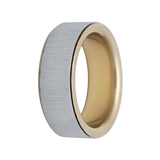 Men's Gold/Cobalt Spinner Ring