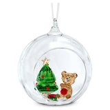 Swarovski Ball Ornament, Christmas Scene