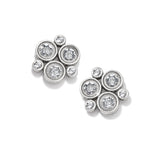 Brighton Constella Cluster Post Earrings, White