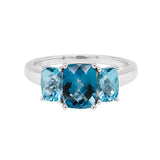 Topaz 3-Stone Ring