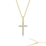 Lafonn Simulated Diamond Cross Pendant