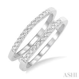 1/3ctw Diamond Insert Ring