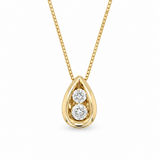 Diamond Teardrop Pendant