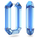 Swarovski Lucent Hoop Earrings, Blue