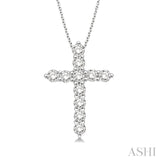 1/4 ctw Diamond Cross Pendant