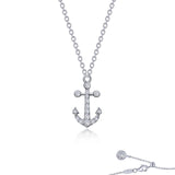 Lafonn Mini Anchor Necklace