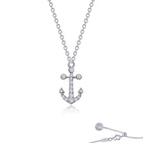 Lafonn Mini Anchor Necklace