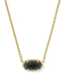Kendra Scott Elisa Gold Boo Short Pendant Necklace