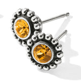 Brighton Twinkle Mini Post Earrings, Topaz