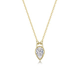 Lafonn Pear Lock Necklace