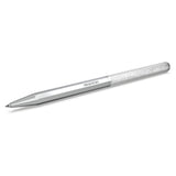 Swarovski Crystalline ballpoint pen, Octagon shape, Silver tone, Chrome plated