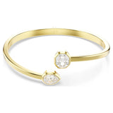 Swarovski Imber Bangle, White/GP