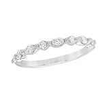 Marquise & Round Diamond Band