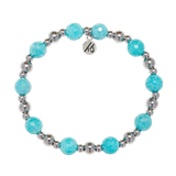 Day by Day Collection- Blue Amazonite Gemstone Bracelet