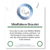 Mindfulness Collection- Green Kyanite Gemstone Bracelet