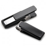 Black Solid Slide Money Clip