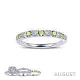 Lafonn August Birthstone Stackable Ring