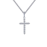 Lafonn Simulated Diamond Cross Pendant