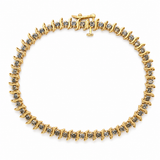 1.4ctw Diamond S-Link Bracelet, 7"