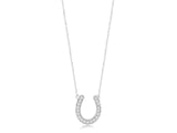 Diamond Horseshoe Necklace