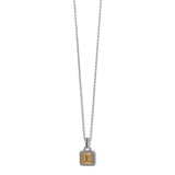 Brighton Mosaic Two Tone Mini Tile Necklace