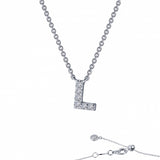 Lafonn Letter L Pendant Necklace