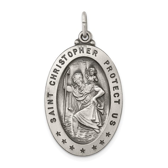 Silver St. Christopher Medal