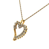 1/2ctw Diamond Heart Pendant