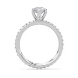 1ct Round Lab-Grown Diamond Engagement Ring