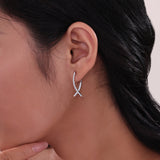 Lafonn Crossover Earrings