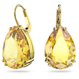 Swarovski Millenia Earrings, Pear, Yellow
