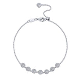 Lafonn 7 Symbols of Joy Halo Bracelet, 7.5"