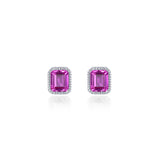 Lafonn October Birthstone Solitaire Earrings