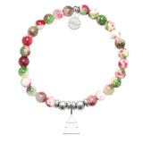 HELP Collection: Christmas Tree Charm with Holiday Jade Charity Bracelet