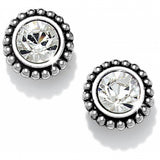 Brighton Twinkle Medium Post Earrings, White