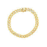 Men's 8.5mm Cuban Link Bracelet, 8.5"