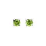 Peridot Stud Earrings